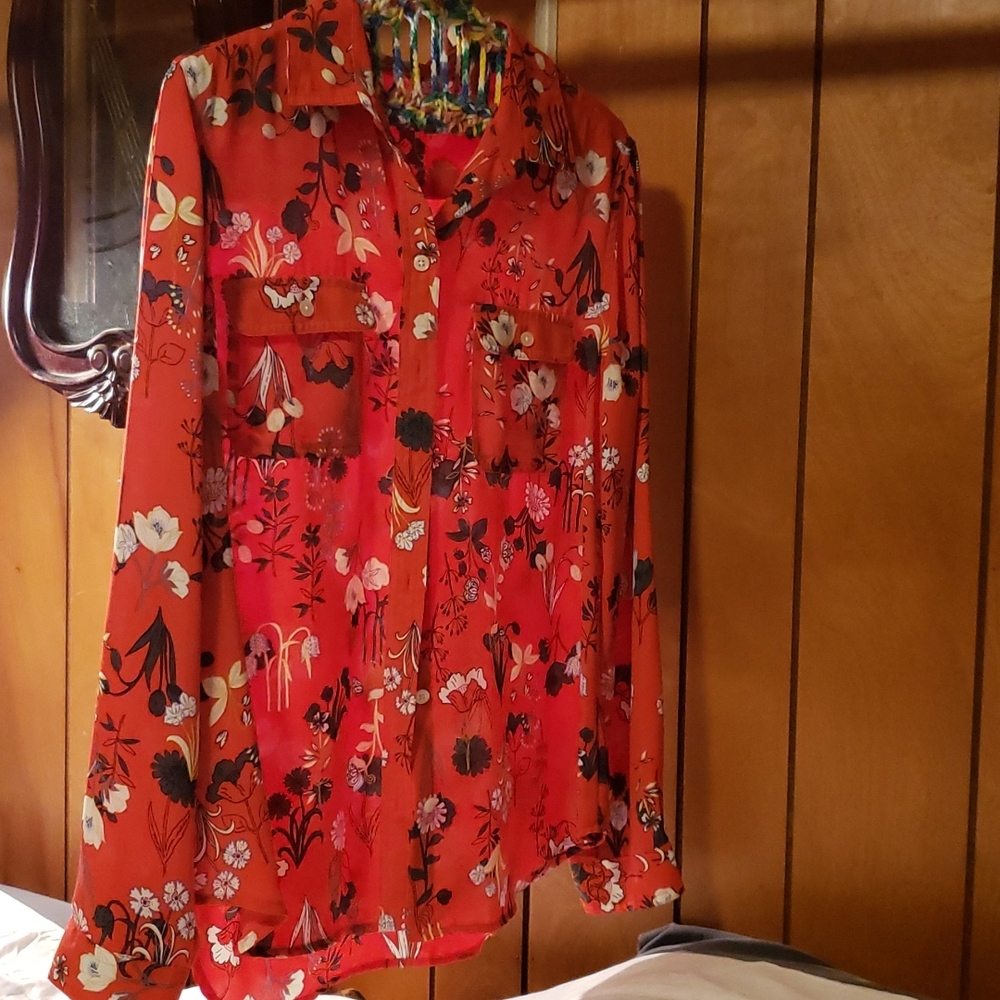 Sheer Cover Blouse